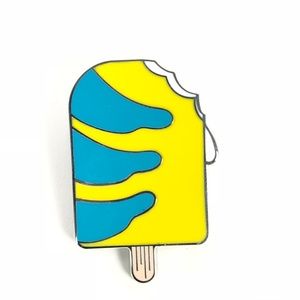 Flounder Popsicle Ice Cream Mystery Series Pin